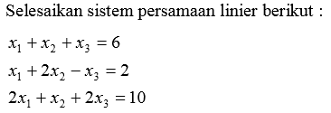 Eliminasi gauss digunakan untuk menyelesaikan suatu sistem persamaan linear dengan bantuan matrix. Http Zai Lecturer Pens Ac Id Kuliah Workshop 20metode 20numerik Teori Metode 20eliminasi 20gauss 20jordan Pdf