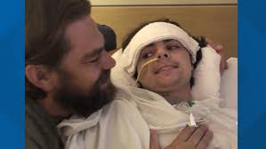 Maine teen paralyzed in diving accident determined to walk again