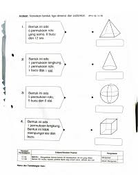 Di sini anda boleh dapatkan lembaran kerja untuk sifir darab 1, 2, 3, 4, 5, 6, 7, 8, 9, 10, 11 dan. 3 D Lembaran Kerja Docx Document