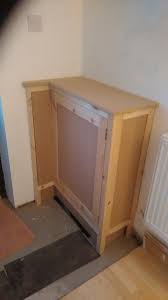 Pick plants that grow tall enough to hide the meter completely but are simple to trim. Made This For A Customer To Cover The Ugly Gas Meter In The Hallway Woodworking