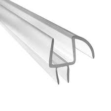 Coastal Shower Doors 0 375 In Clear Vinyl Hinged Shower Door Bottom Sweep Lowes Com In 2020 Shower Doors Coastal Shower Doors Chrome Shower Door