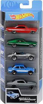 Nissan fairladyz fast and furious hot wheels toys collection (lot of 2). Hot Wheels Ggh46 Fast Und Furious 5er Geschenkset Spielzeug Ab 3 Jahren Amazon De Spielzeug