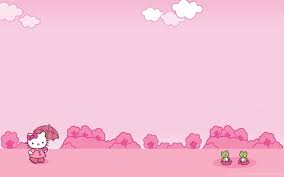 Choose the pink anime wallpaper, you like and decorate your desktop, laptop or smartphone screen with them. Bow Cute Hello Kitty Anime Hello Kitty Hd Desktop Wallpapers Desktop Background