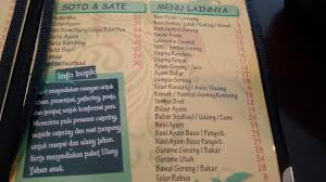 Posted on agu 29th, 2018. Gado Gado Boplo Kuningan Menu Picture Of Gado Gado Boplo Kuningan Jakarta Tripadvisor