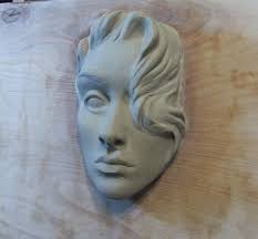 This Is The First Face Sculpture I Have Ever Done I Wanted To Give Doing A Face A Try Before I Started A Bust Sculpture Sculpture Clay Relief Sculpture