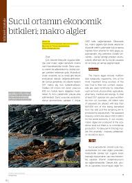 Pdf Sucul Ortamin Ekonomik Bitkileri Makro Algler