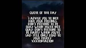 For more motivational quotes and inspirational words by xxxtentacion follow @jahsehwords. Xxxtentacion Quotes Youtube
