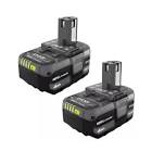 18V ONE  Lithium-Ion 4 0 Ah Battery  2-Pack  PBP2005 RYOBI