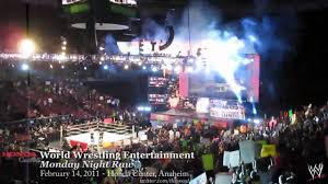 02 14 2011 Honda Center Wwe Monday Night Raw Youtube
