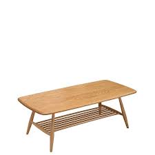 Coffee table rustic chunky coffee table solid reclaimed wood waney / live edge. Ercol Originals Retro Coffee Table Wood Barker Stonehouse
