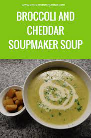 Broccoli And Cheddar Soupmaker Soup Recipe Soup Maker Recipes Soup Maker Broccoli And Stilton Soup