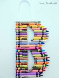 The Letter B Made From Crayons By Kbeecreationsllc On Etsy School Gifts Letter B Teacher Gifts