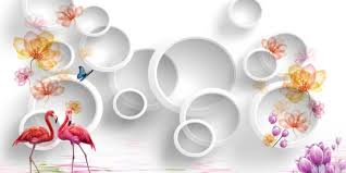 إليك هذه النصائح لاستخدام ورق جدران ثلاثي الأبعاد بطرق عصرية