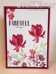 Framed pressed flowers from lily ardor. Cased Card Made For A Work Friend Who Is Leaving Using Stampin Up Lotus Blossom Painted Petals Flower Cards Floral Cards Cards Handmade