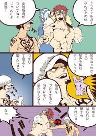 ねお 5lawnyan さんの漫画 67作目 ツイコミ 仮 ワンピース 面白い 面白い漫画 トラファルガー ロー