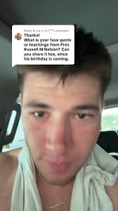 Russell M Nelson Birth Day 101 Today Qoutets