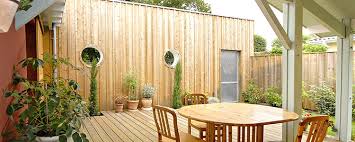 La maison écologique à ossature bois type r+1, garage simple la superficie habitable : Prix D Une Extension Ossature Bois Toit Plat Camif Habitat