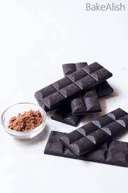 Homemade Dark Chocolate Bars Made From Cocoa Powder Recipe Homemade Dark Chocolate Dark Chocolate Recipes Homemade Chocolate Bars