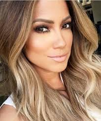 Image Result For Blonde Highlights On Brown Hair Front Brown Eyes Blonde Hair Blonde Hair Brown Eyes Olive Skin Blonde Hair