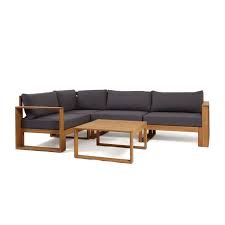 Mobilier de jardin tressé ». Salon De Jardin En Teck Cdiscount Jardin