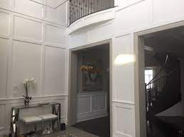 This wall paneling will actually work best with a modern design of the dining room windows and doors. Wall Panels Wainscoting Raised Recessed Flat Beadboard Shaker