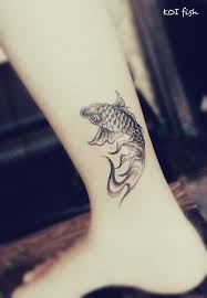 Koi fish are tattooed with a variety of colors, but some of the most common koi fish tattoos for men are red, black, and blue. Free Tattoo Designs Vivid Koi Fish Tattoos Koi Tattoo Koi Fish Tattoo Leg Tattoos