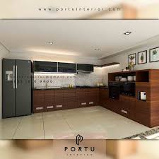 Kitchen set dapat dibuat dengan semenarik dan seindah mungkin. Pembuatan Kitchen Set Minimalis Murah Suvarna Sutera Tangerang Portu Interior
