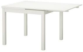 Er ist in braunschwarz erhältlich und hat die maße 140 x 84 cm. Ikea Bjursta Ausziehtisch In Weiss 90 129 168x90cm Amazon De Kuche Haushalt