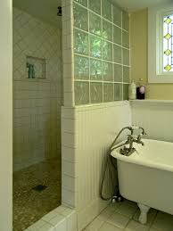Mettons Des Briques De Verre Dans La Salle De Bains Archzine Fr Paroi De Douche Salle De Bain Douche Italienne Design