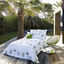 Linge De Lit Jalla Carthage Palme Housse De Couette Drap Plat Drap Housse Taie D Oreillerjalla Parure De Lit Housse De Couette Lit