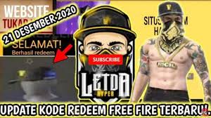 Kode redeem free fire yang diberikan oleh garena sebagai pemilik game ini bertujuan untuk memberikan reward kepada players agar dapat menikmati item gratis seperti magic cube, skin senjata seperti skin scar titan yang bisa kamu dapatkan secara gratis melalui penukaran kode ff. Update Kode Redeem Ff Terbaru Hari Ini 21 Desember 2020 Buruan Klaim Hadiah Dari Garena Free Fire Pos Kupang