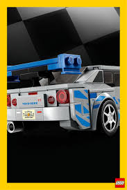 LEGO 76917 Speed Champions Daha Hızlı Daha Öfkeli Nissan Skyline GT-R (R34)