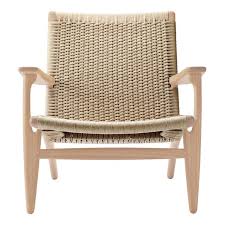 Ch25 Easy Lounge Chair With Natural Papercord Seat By Hans J Wegner Ch25 Easy Chair Ch25 Lounge Chair Wegner Dining Chair