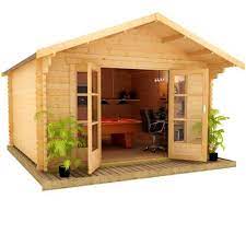 Gp log cabins range under 2.5m. Siberian Log Cabin 44mm Garden Log Cabins Tiger Sheds
