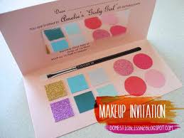 Tuesday Tip Pintersting Invites Not Just A Mommy Spa Party Invitations Makeup Birthday Party Girls Party Invitations