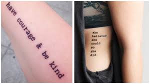 Letras Para Tatuajes 2021 Significado Y 14 Ideas Para Inspirarte Tatuajes pequenos, minimalistas y sencillos para mujer y hombre. letras para tatuajes 2021