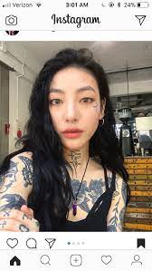 Tatooistnini Face Tattoos For Women Girl Face Tattoo Small Face Tattoos