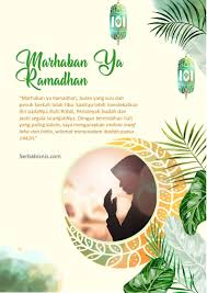 Ucapan menyambut bulan ramadhan, bulan ramadhan telah datang rasa bahagia dan syukur senantiasa terasa bagi setiap umat muslimin di seluruh penjuru dunia. Poster Ucapan Menyambut Ramadhan Edit Dengan Powerpoint Serbabisnis Di 2021 Poster Selamat Kata Kata