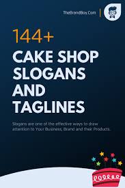 It wouldn't be wrong to say biscuit a baked bread. 201 Brilliant Cake Shop Slogans And Taglines Thebrandboy