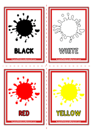 A wide range of other free flashcards for kids are also available. Colours Flashcards Paint Drops Aussie Childcare Network