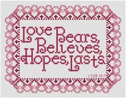 Find a border pattern you like, a cross stitch alphabet that fits, stitch a favorite verse, and you have a unique and personal cross stitch gift that loved ones will cherish. Free Cross Stitch Charts