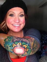 Elbow mandala flower tattoo. Part of my 3/4 floral sleeve. By Todd Melson  at Marvel Tattoo in South Bend, Indiana