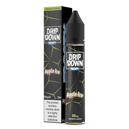DRIP DOWN APPLE ICE 50 MG 30 ML