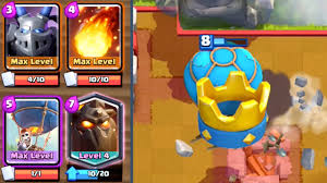 Shattered lavaloon th9 attack strategy vs max th9 clan war base | clash of clans. Clash Royale Lavaloon Best Air Deck Youtube