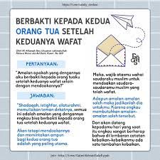 Berbakti Kepada Kedua Orang Tua Setelah Keduanya Wafat Penuaan Orang Tua Doa