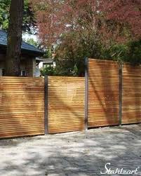 Zaun Inspiration Modern Design 1000 In 2020 Balcony Decor Garden Privacy Screen Wooden Garden
