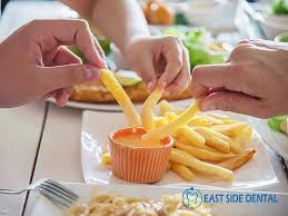 East Side Dental In 2020 Healthy And Unhealthy Food Food Menu Design Dental Check Up
