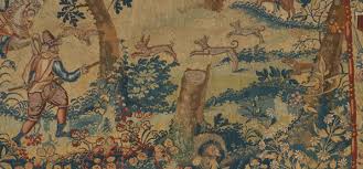 The definition of a tapestry is a large piece of material woven or printed with something felt to resemble a richly and complexly designed cloth. Making A Tapestry How Did They Do That The Metropolitan Museum Of Art