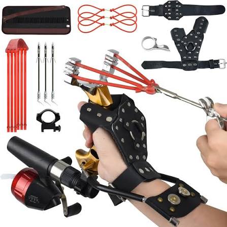 Slingshot,Wrist Sling Rocket Professional Hunting Sling Shot with Slingshot  Band