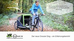 Der Neue Croozer Dog Hundeanhanger Im Test Youtube